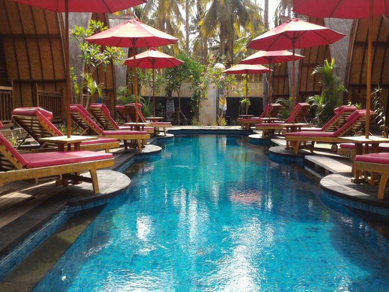 D'Wahana Resort Gili Trawangan Exterior foto